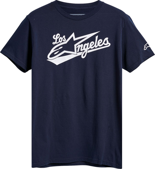 ALPINESTARS Los Angeles T-Shirt - Navy - XL 12337222070XL