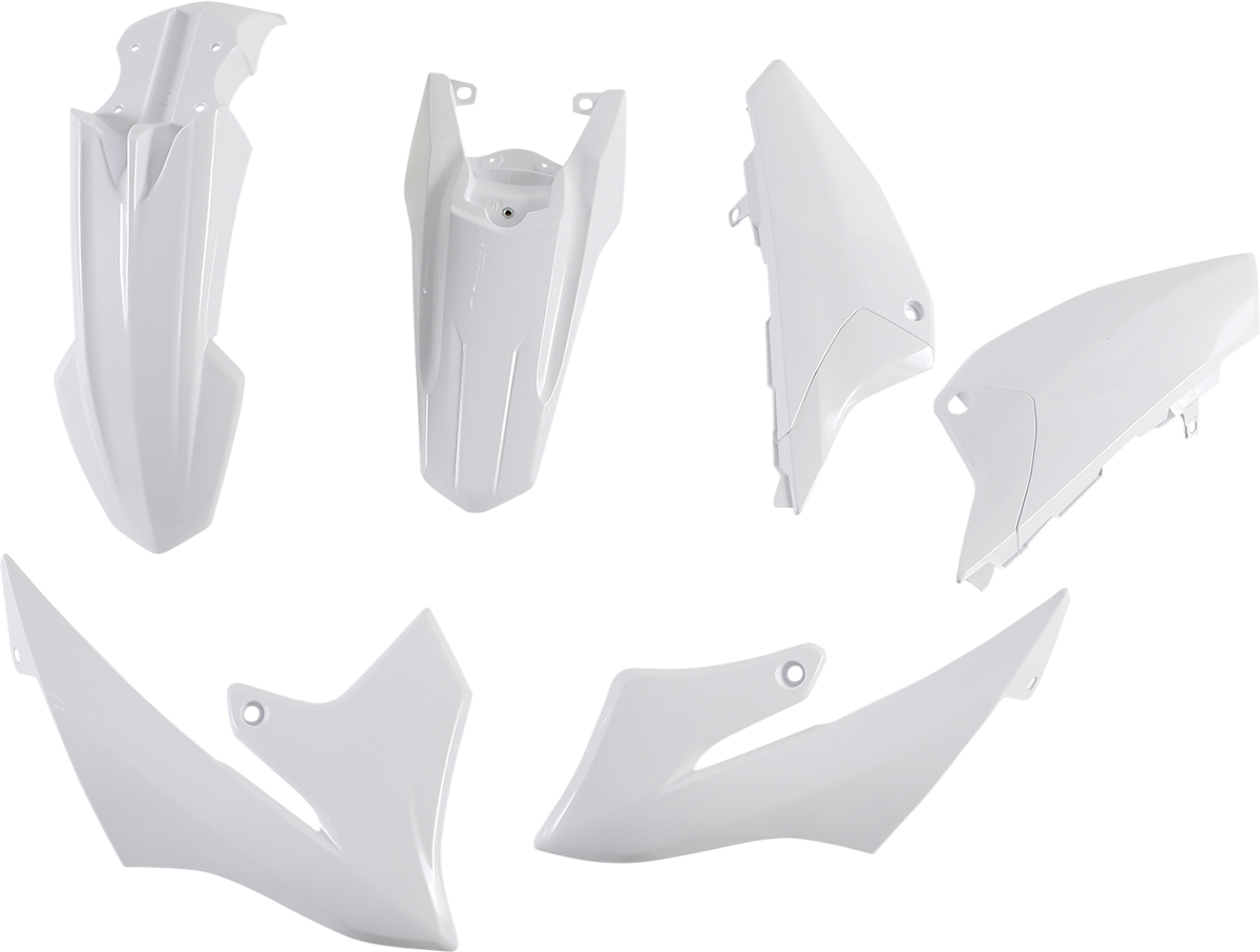 ACERBIS Standard Replacement Body Kit - White 2726650002