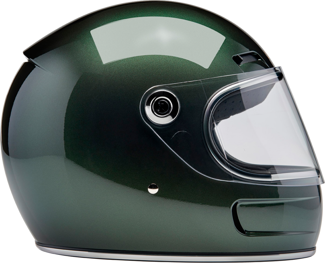 BILTWELL Gringo SV Helmet - Metallic Sierra Green - Large 1006-324-504