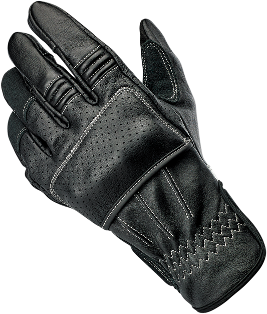 BILTWELL Borrego Gloves - Black/Cement - Medium 1506-0104-303
