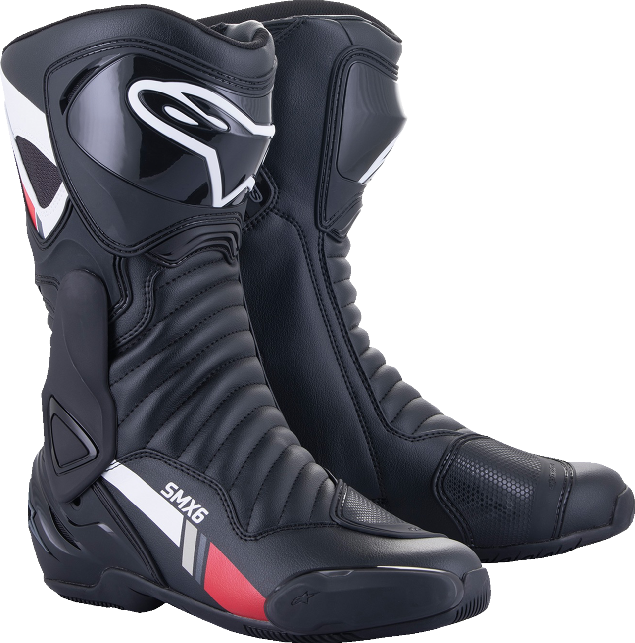 ALPINESTARS SMX-6 v2 Boots - Black/White/Gray - US 12.5 / EU 48 2223017-153-48