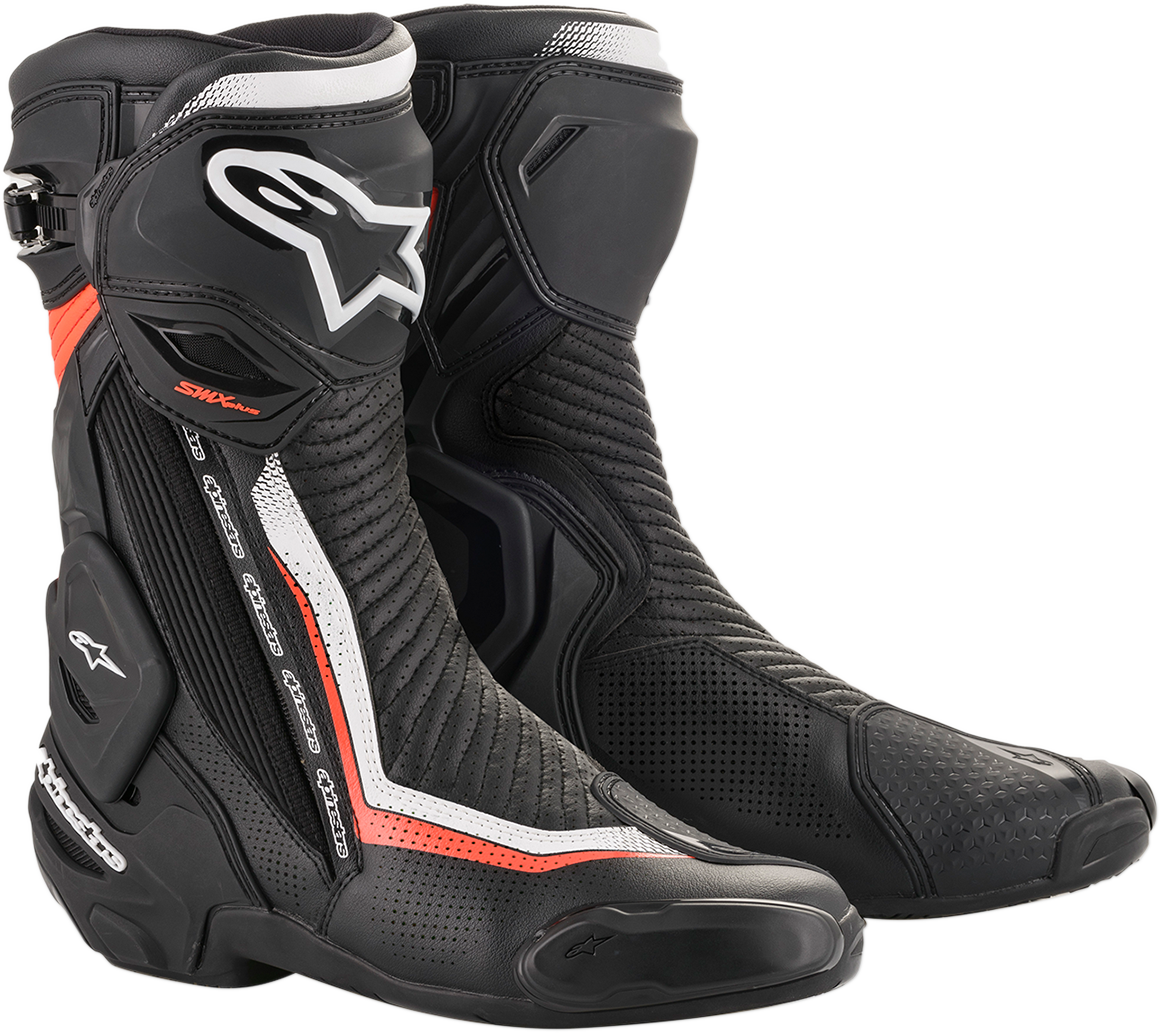 ALPINESTARS SMX+ Vented Boots - Black/White/Red - US 6.5 / EU 40 2221119-1231-40