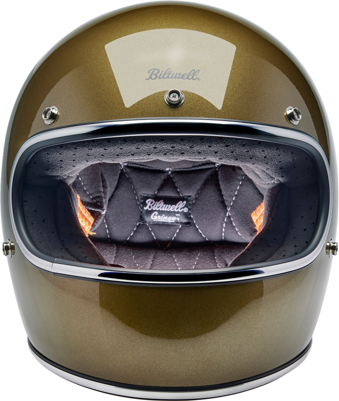 BILTWELL Gringo Helmet - Ugly Gold - Medium 1002-363-503