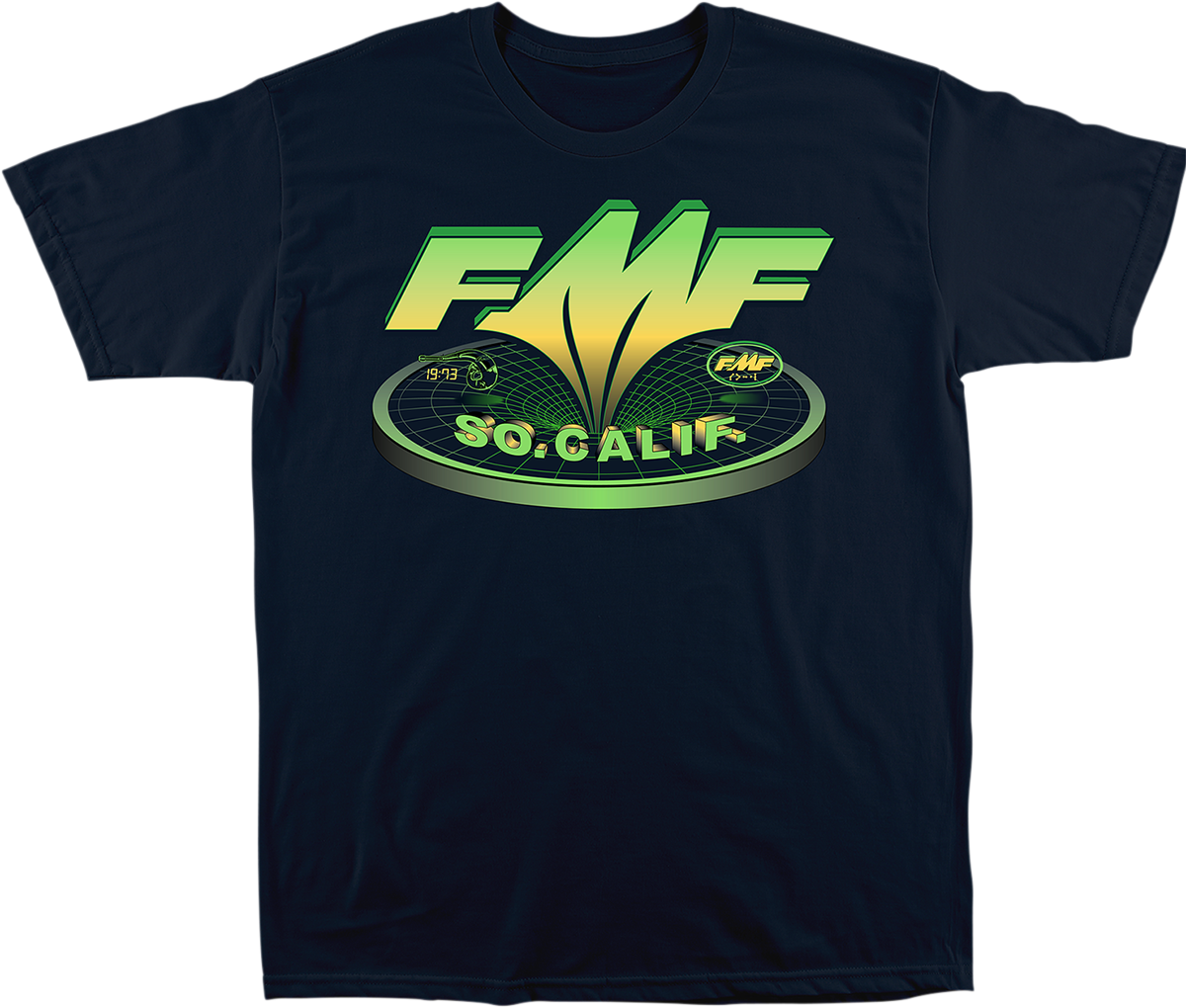 FMF Black Hole T-Shirt - Navy - Medium FA21118900NVMD 3030-21248