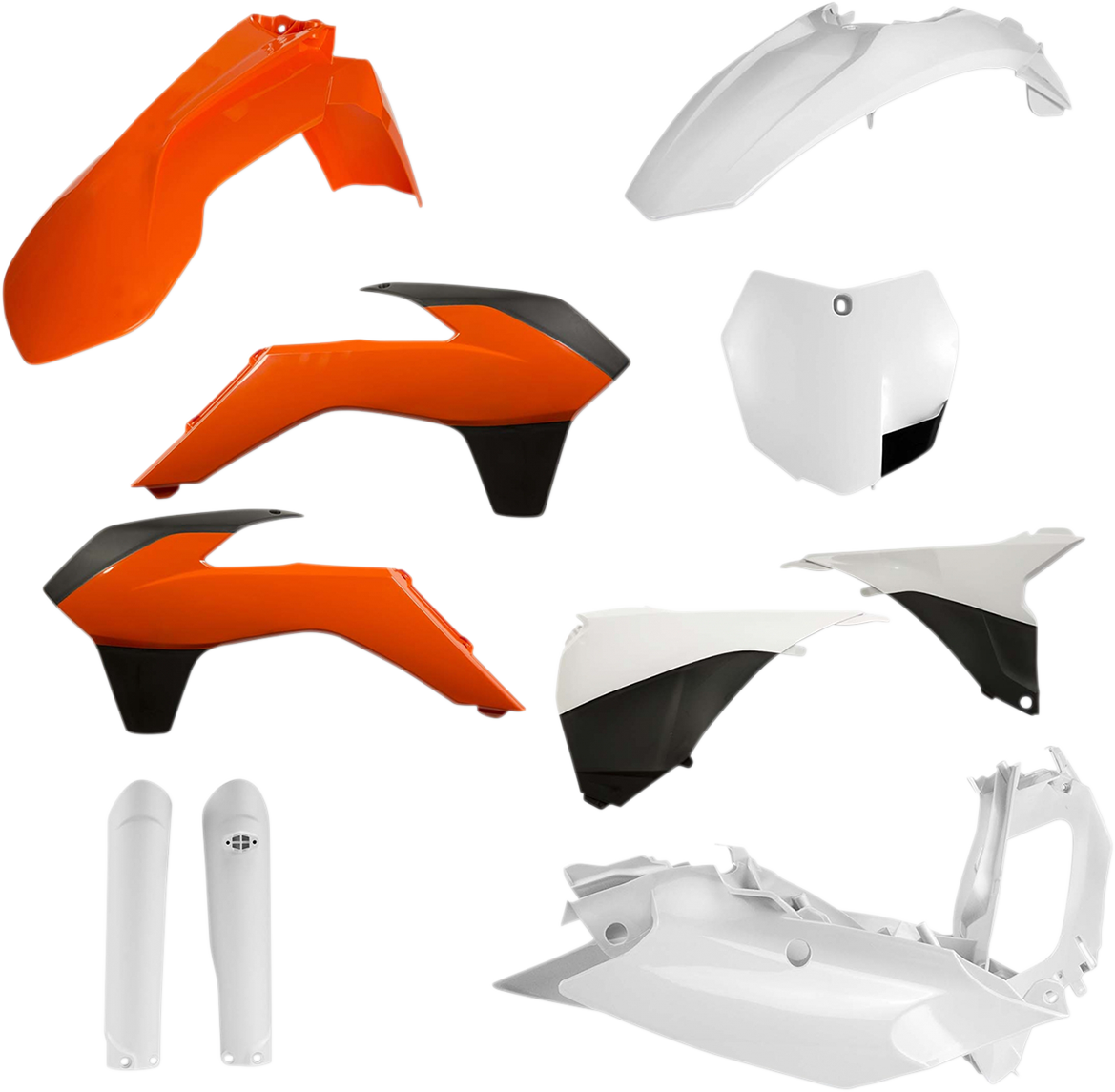 ACERBIS Full Replacement Body Kit - OEM Orange/White/Black 2403095135