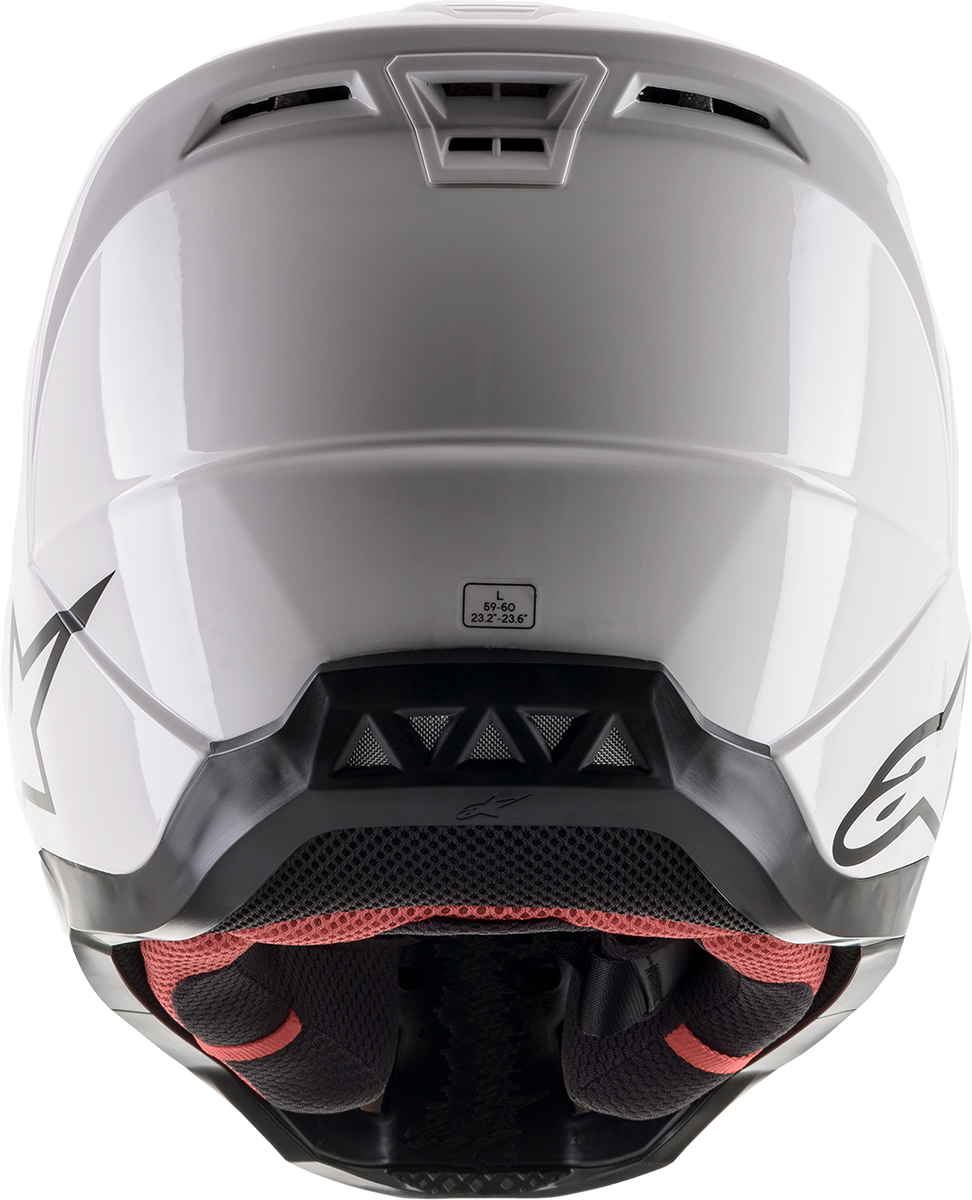 ALPINESTARS SM5 Helmet - Solid - Gloss White - Small 8303121-2180-SM