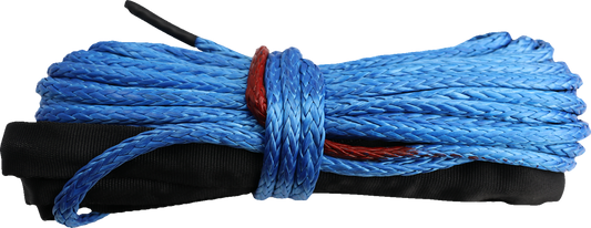 KFI PRODUCTS Winch Rope - Synthetic - Blue - 15/64" x 38' SYN23-B38