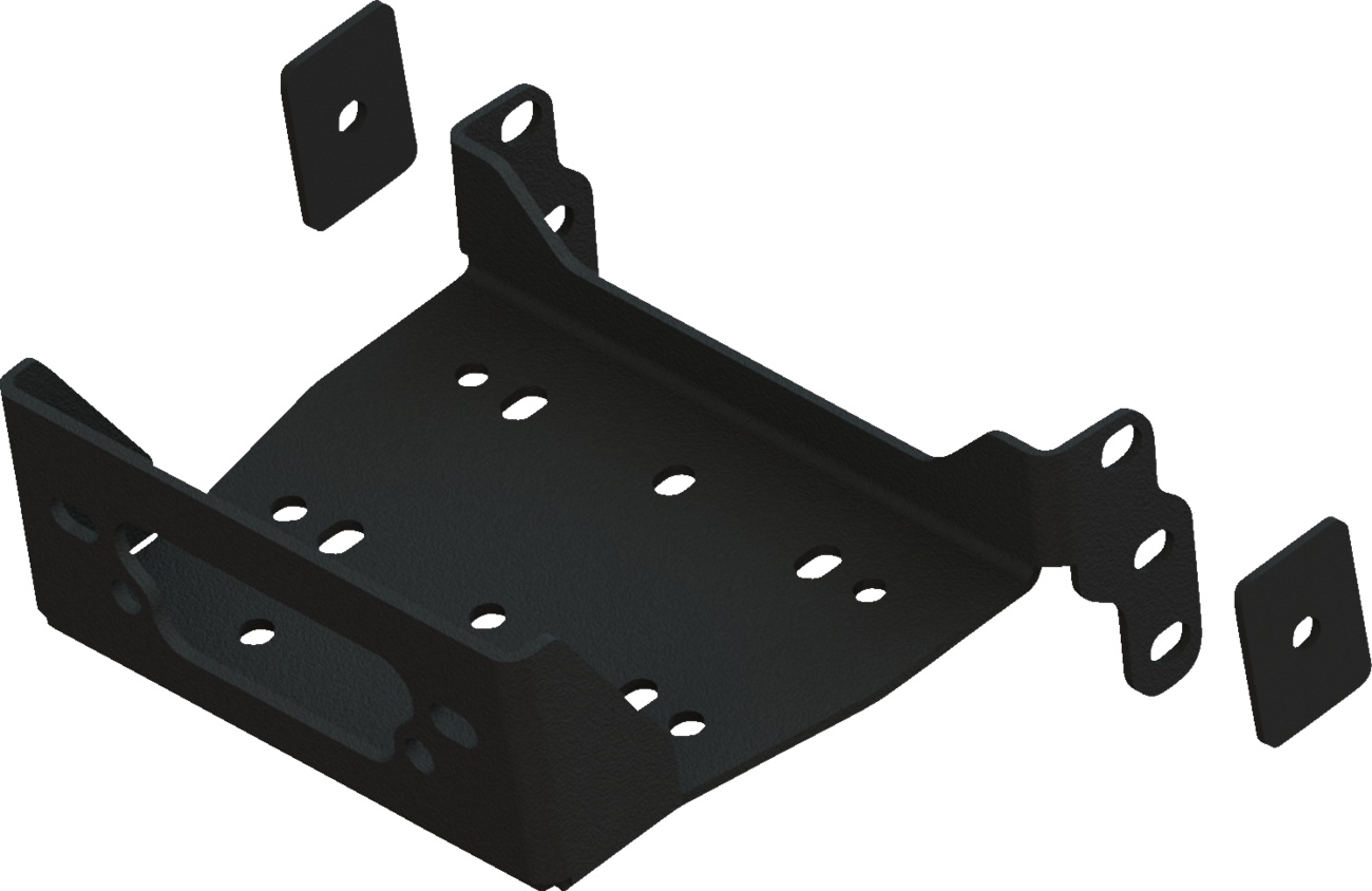 KFI PRODUCTS Winch Mount - Yamaha 101515