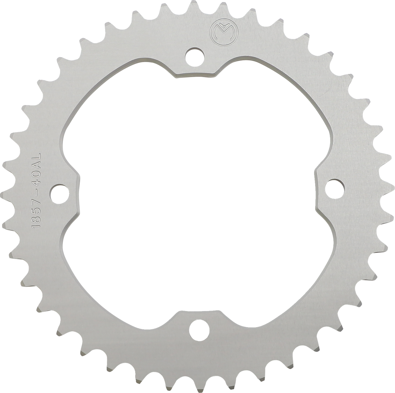 MOOSE RACING Rear Aluminum Sprocket - 40 Tooth - Yamaha 1857-40AL