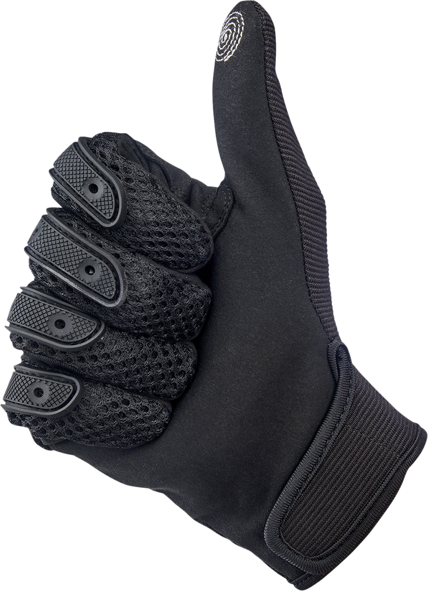 BILTWELL Anza Gloves - Black Out - Small 1507-0101-002