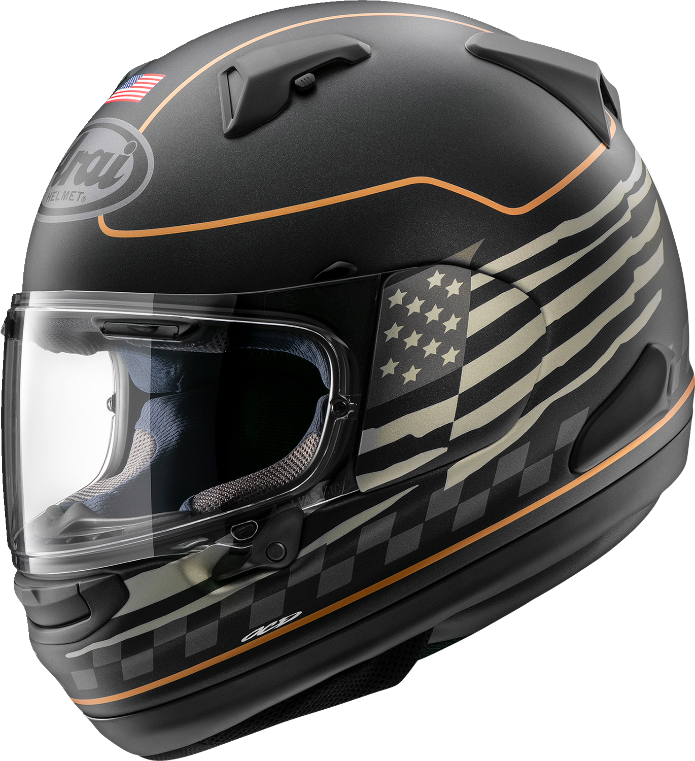 ARAI Signet-X Helmet - US Flag - Black Frost - 2XL 0101-15958