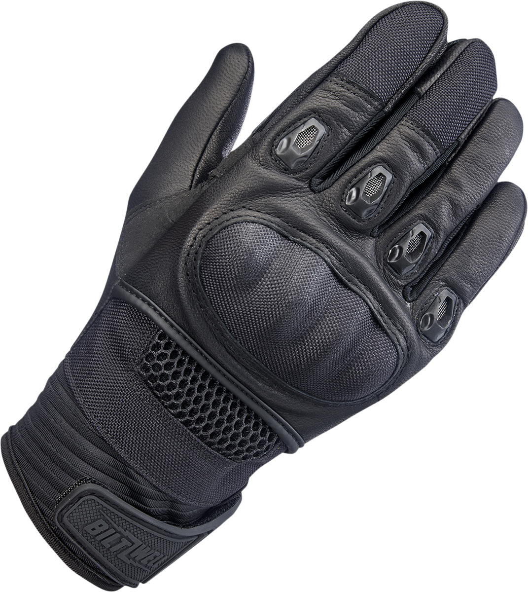 BILTWELL Bridgeport Gloves - Black Out - Medium 1509-0101-303