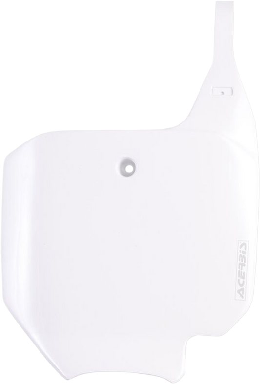 ACERBIS Front Number Plate - White 2042230002
