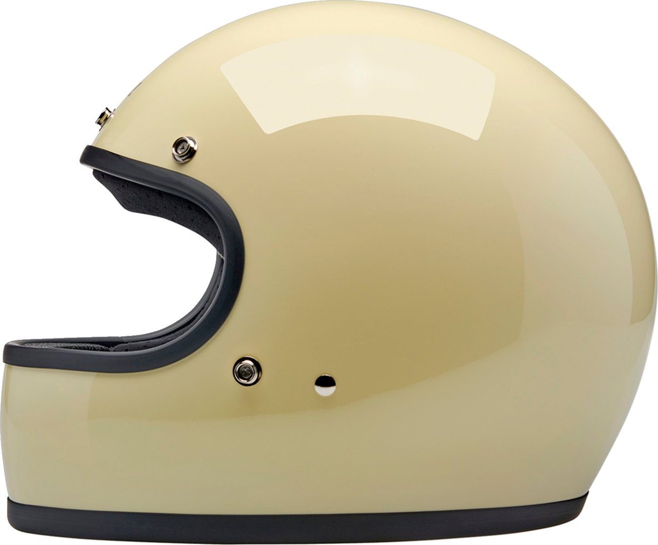 BILTWELL Gringo Helmet - Gloss White - Medium 1002-102-503