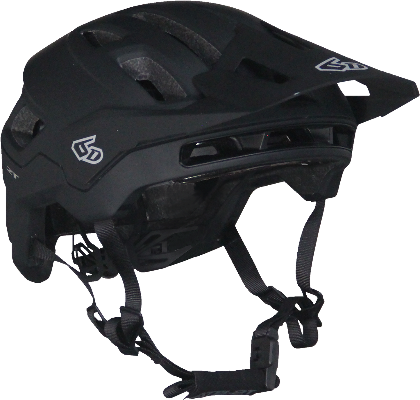 6D ATB-2T Helmet - Ascent - Black Matte - XS/S 23-0004