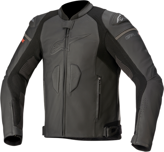 ALPINESTARS GP Plus R v3 Rideknit® Leather Jacket - Black/Black - US 48 / EU 58 3100321-1100-58