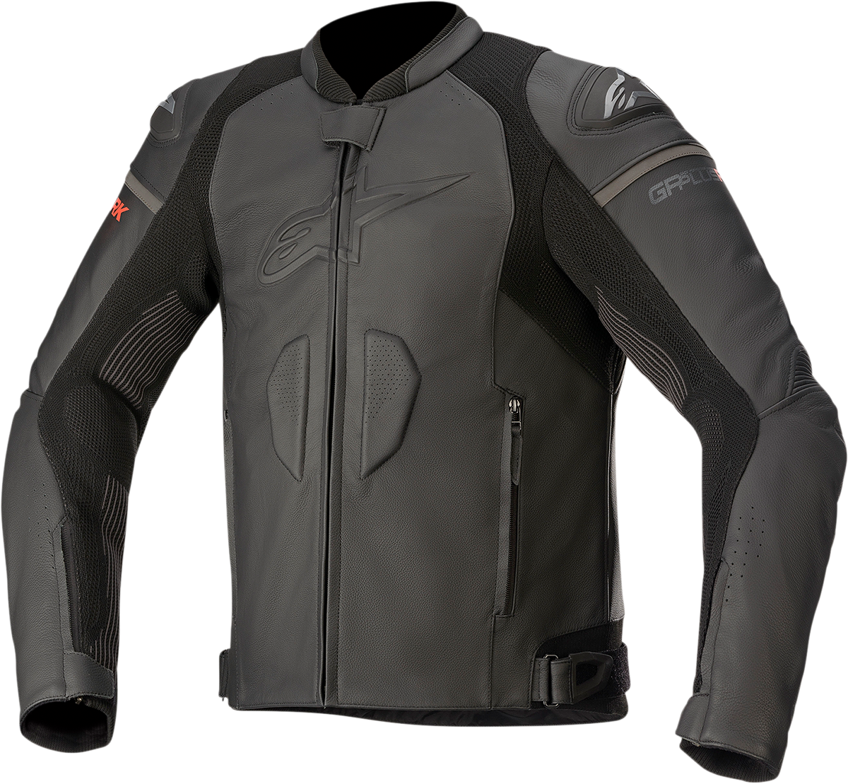 ALPINESTARS GP Plus R v3 Rideknit® Leather Jacket - Black/Black - US 44 / EU 54 3100321-1100-54