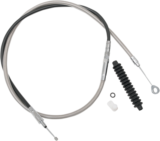 DRAG SPECIALTIES Clutch Cable - Braided 5320500HE