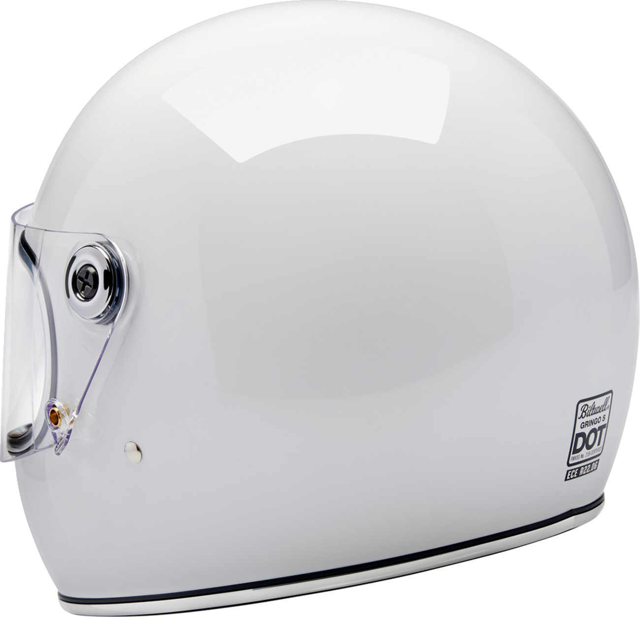 BILTWELL Gringo S Helmet - Gloss White - XL 1003-102-505