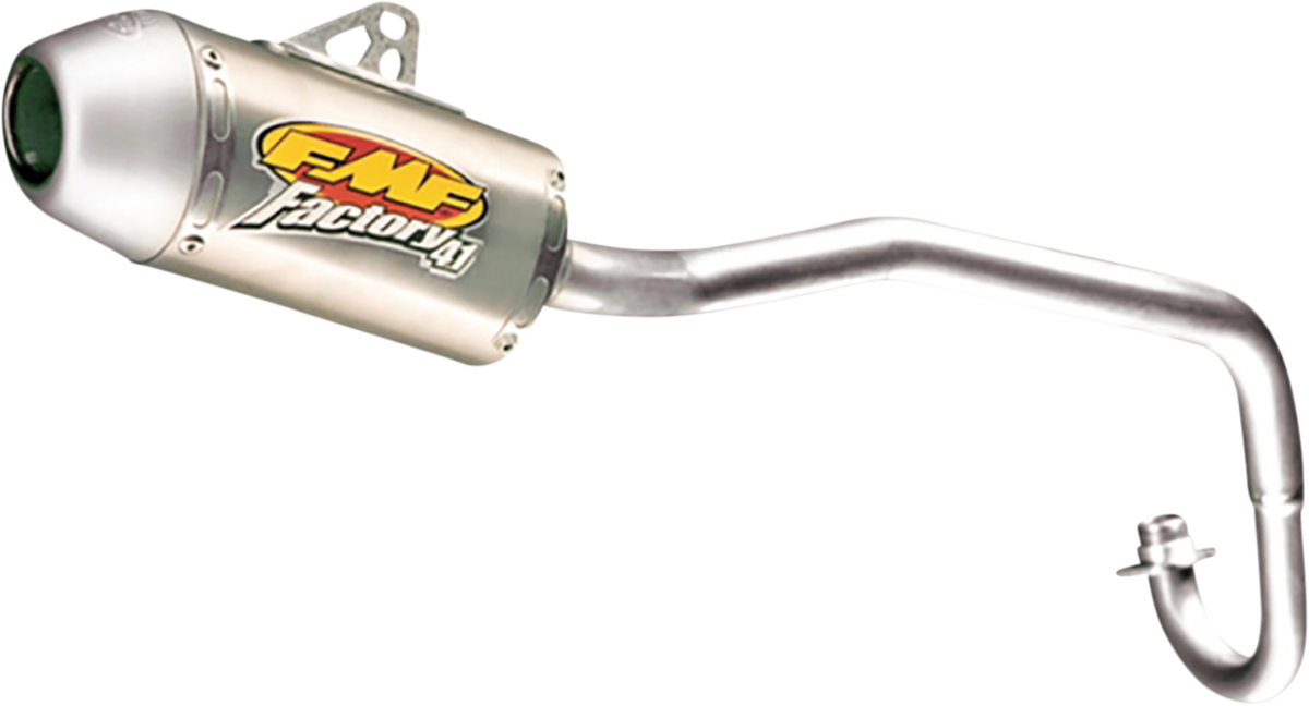 FMF Factory 4.1 Exhaust - Anodized Titanium/Stainless Steel KLX 110 2002-2022 042381 1820-1967