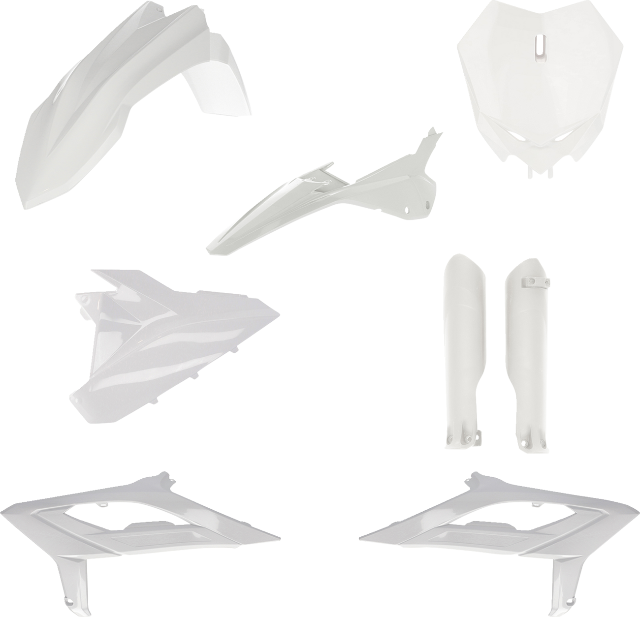 ACERBIS Full Replacement Body Kit - White 2979660002