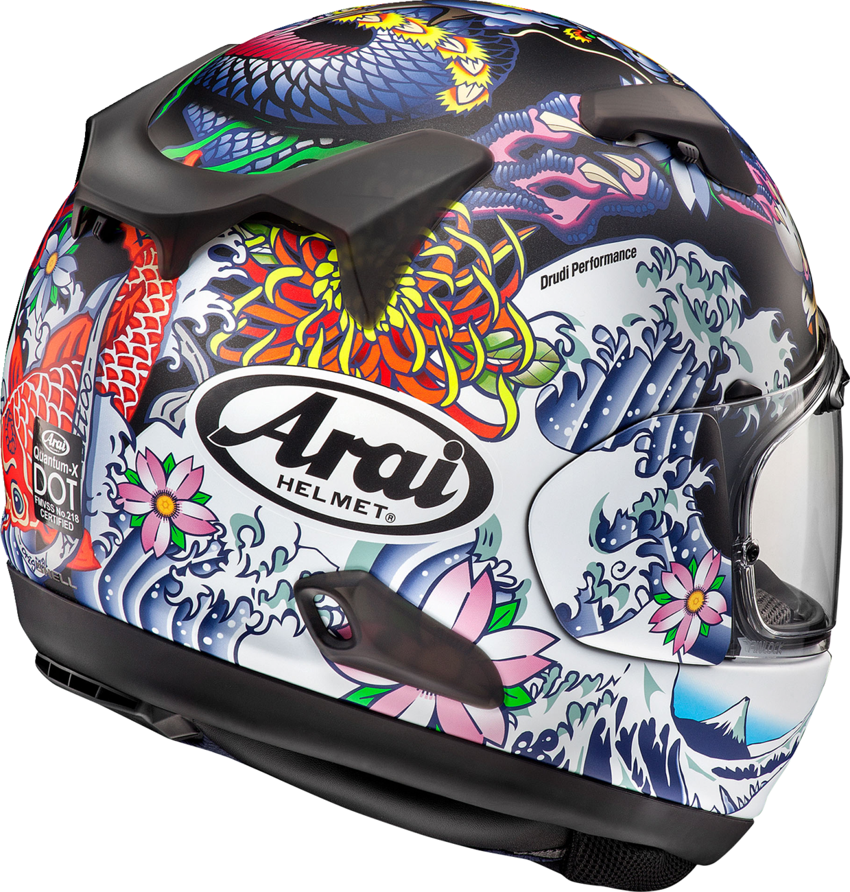 ARAI Quantum-X Helmet - Oriental - Black Frost - 2XL 0101-15753