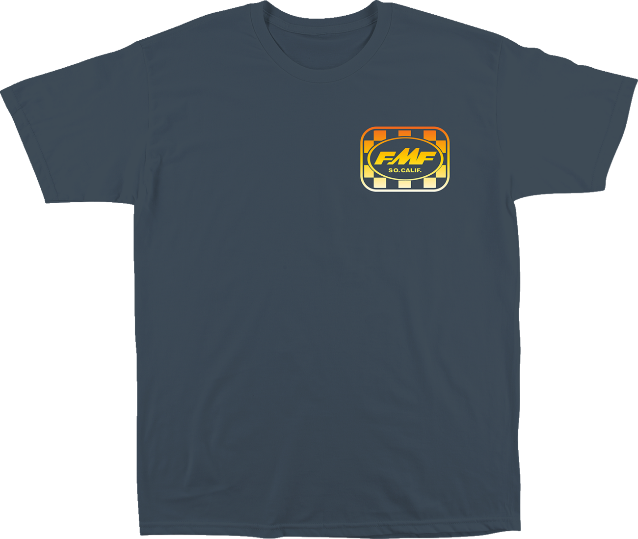 FMF Faded Checkers T-Shirt - Blue - XL SP22118903BLXL 3030-21864