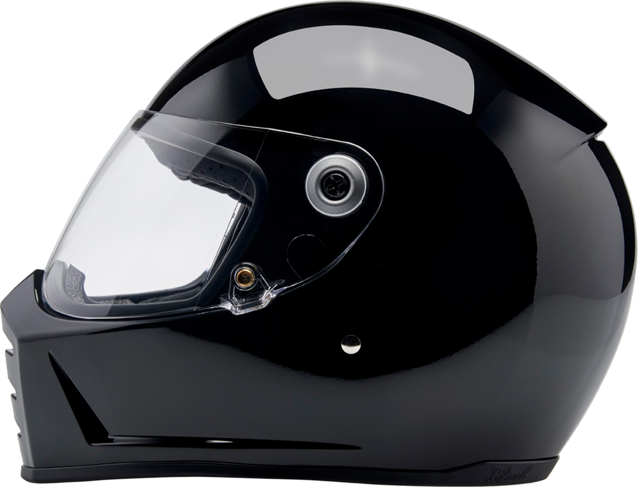 BILTWELL Lane Splitter Helmet - Gloss Black - Small 1004-101-502