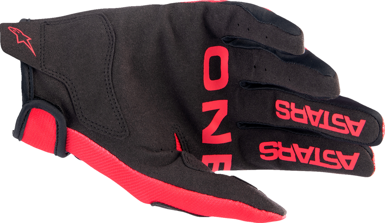 ALPINESTARS Youth Radar Gloves - Red/White - 2XS 3541823-3120-2X