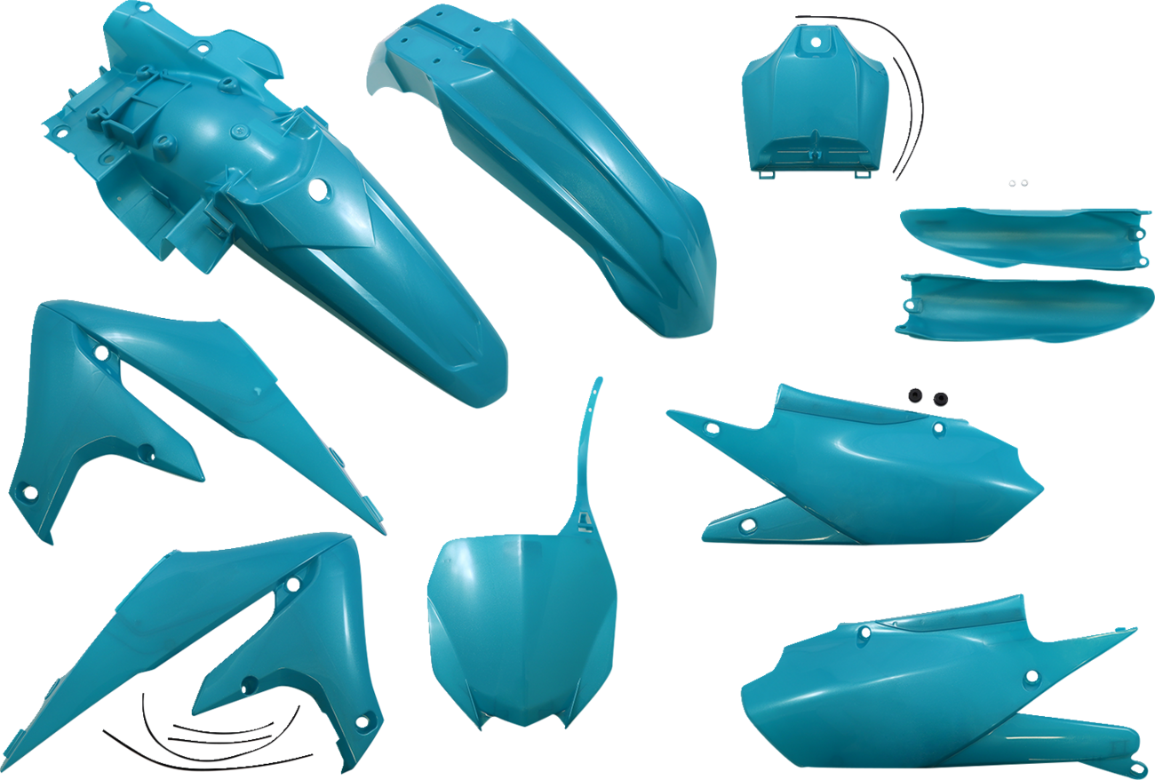 ACERBIS Full Replacement Body Kit - Teal/Metallic 2736357441