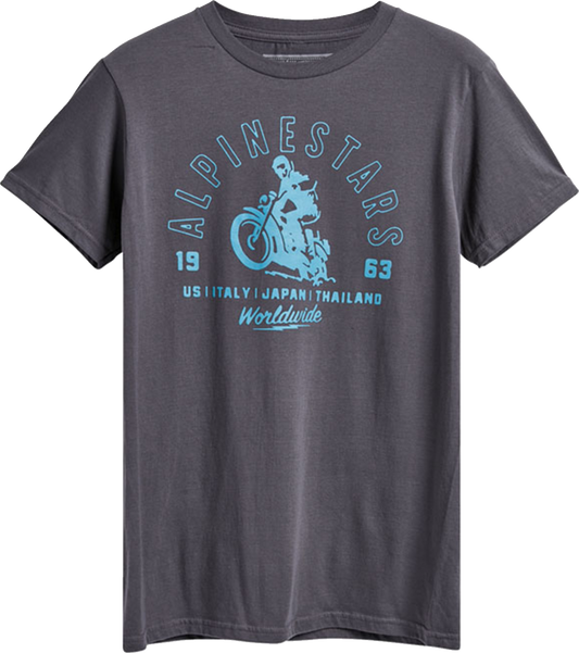 ALPINESTARS Los Sander T-Shirt - Charcoal - Large 12337212018L