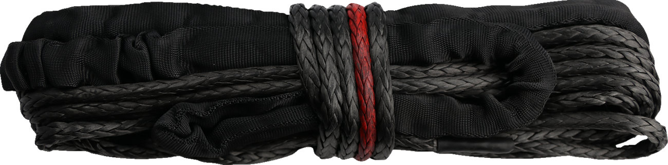 KFI PRODUCTS Winch Rope - Synthetic - Smoke - 1/4" x 50' SYN25-S50