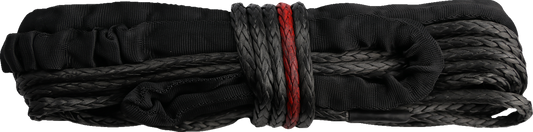 KFI PRODUCTS Winch Rope - Synthetic - Smoke - 1/4" x 50' SYN25-S50