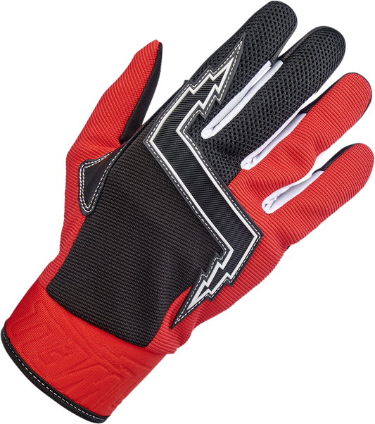 BILTWELL Baja Gloves - Red - 2XL 1508-0801-306
