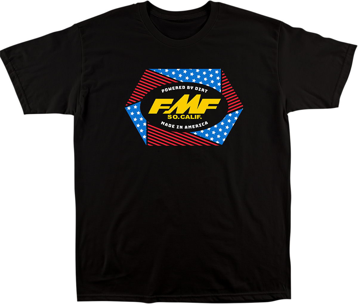 FMF Geometry T-Shirt - Black - Large SU21118901BKLG 3030-20693