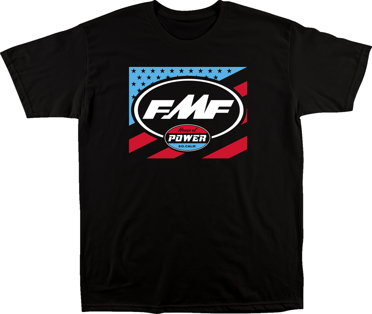 FMF House of Freedom T-Shirt - Black - Large SP22118904BKL 3030-21868