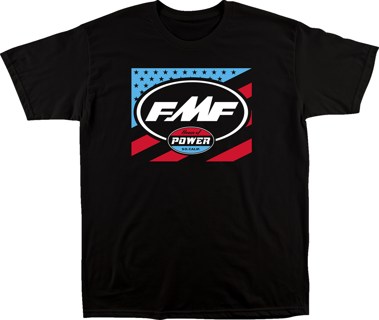 FMF House of Freedom T-Shirt - Black - Medium SP22118904BKM 3030-21867