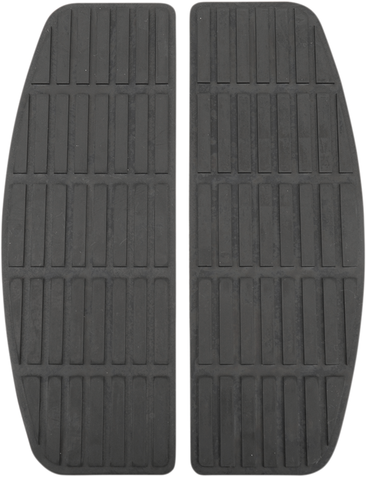 DRAG SPECIALTIES Replacement Rubber Rectangle 17-0414R-PBLAB2
