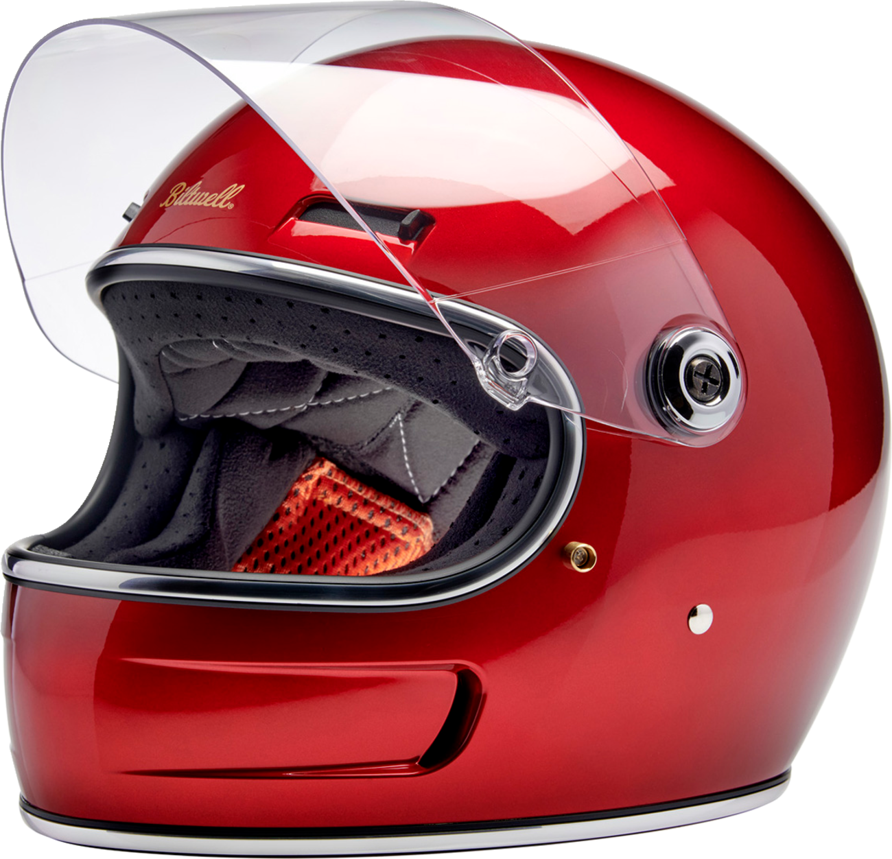 BILTWELL Gringo SV Helmet - Metallic Cherry Red - Medium 1006-351-503
