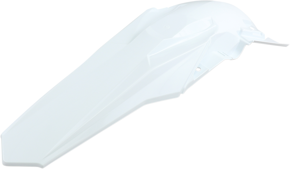 UFO MX Rear Fender - White SU04940-041