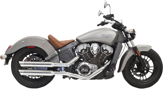 BASSANI XHAUST 3" Mufflers for Scout - Chrome 8S27SC