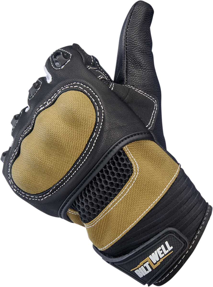 BILTWELL Bridgeport Gloves - Tan - XS 1509-0901-301