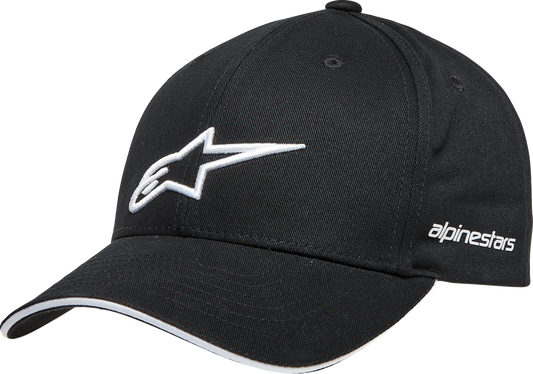 ALPINESTARS Rostrum Hat - Black/White - One Size 1232-81000-1020