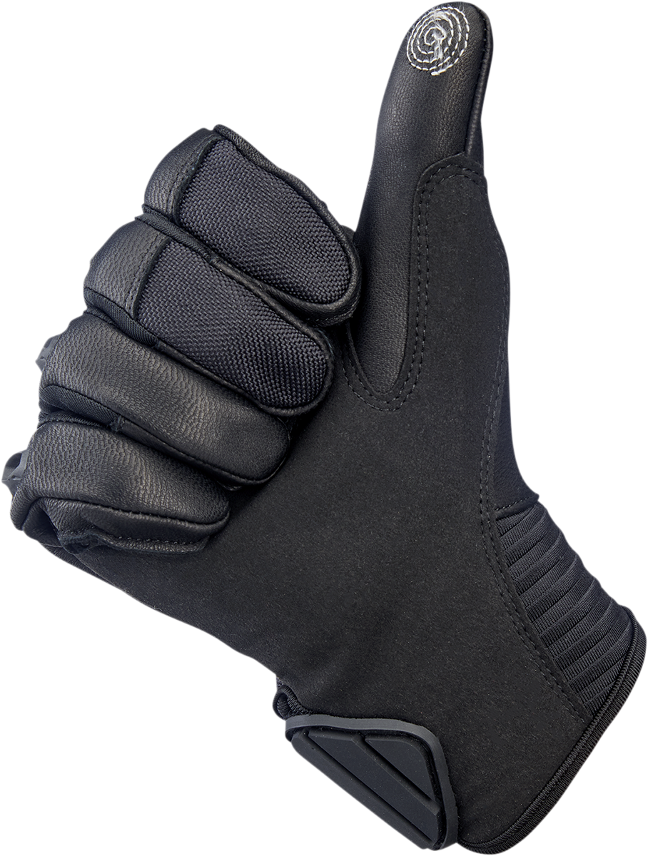 BILTWELL Bridgeport Gloves - Black Out - Small 1509-0101-302