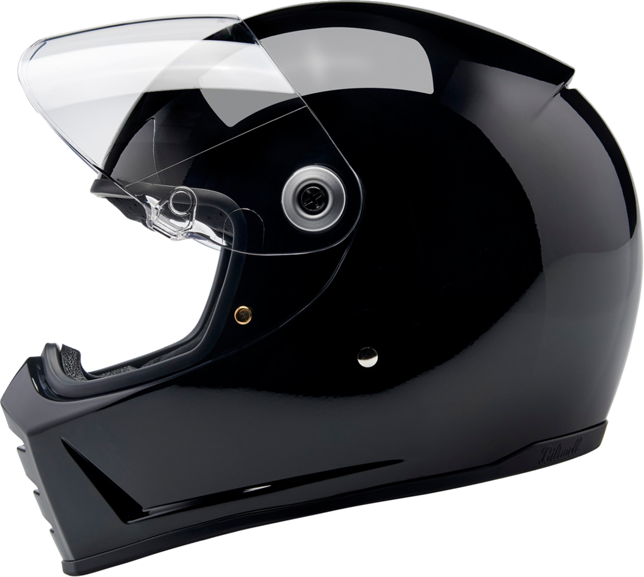 BILTWELL Lane Splitter Helmet - Gloss Black - 2XL 1004-101-506