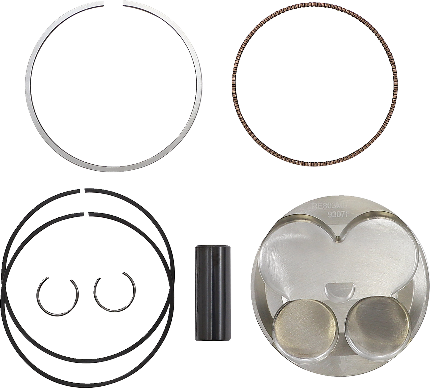 WISECO Piston Kit - Racer Elite - RM-Z 250 4-Stroke Series s RE803M07700