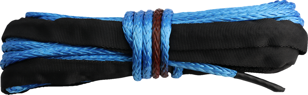 KFI PRODUCTS Winch Rope - Synthetic - Blue - 1/4" x 50' SYN25-B50