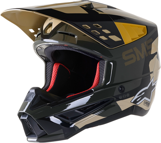 ALPINESTARS SM5 Helmet - Rover - Sand/Tangerine/Camo - 2XL 8303921-8049-2X