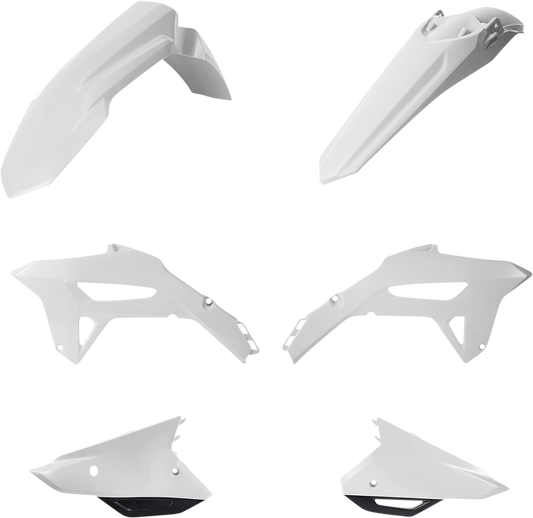 ACERBIS Standard Replacement Body Kit - White/Black 2858911035