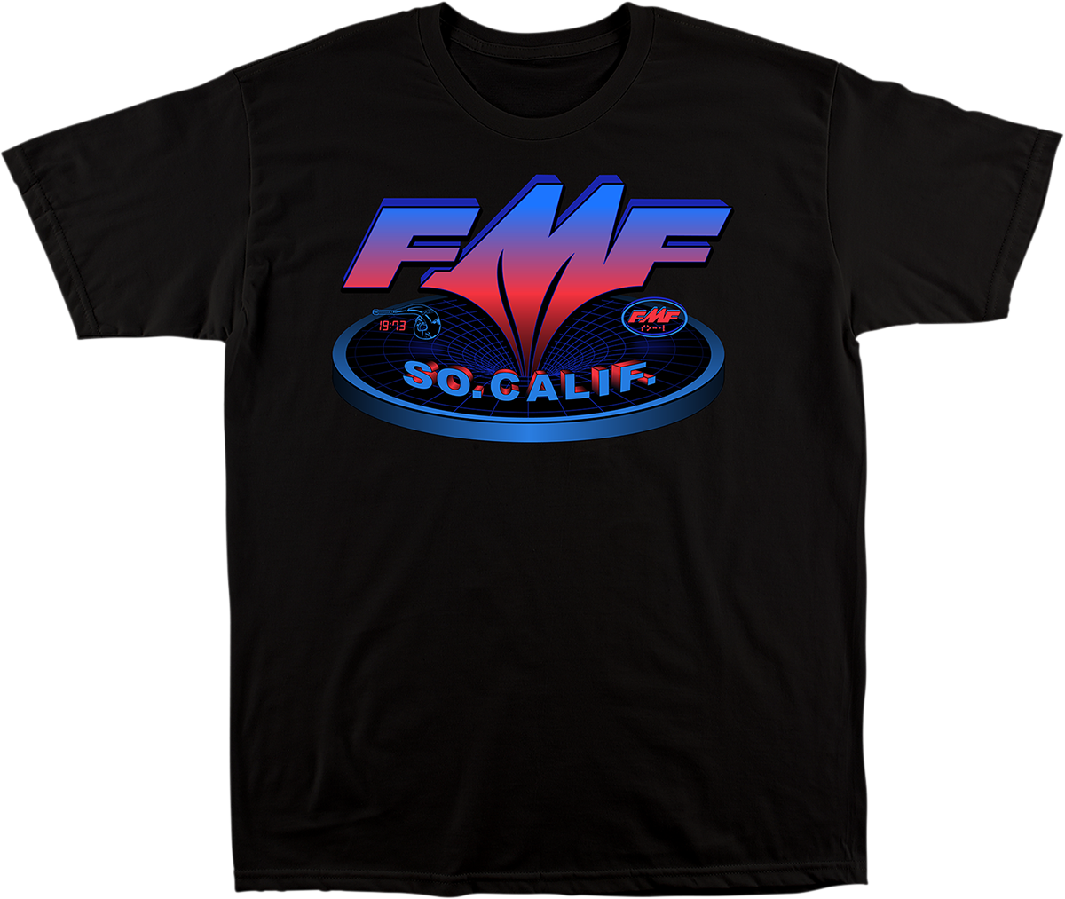 FMF Black Hole T-Shirt - Black - Large FA21118900BKLG 3030-21244